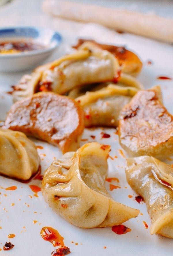 Vegetable Dumplings, by thewoksoflife.com