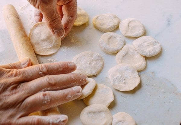 Vegetable Dumplings, by thewoksoflife.com