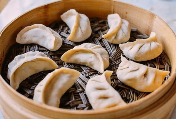 Vegetable Dumplings, by thewoksoflife.com