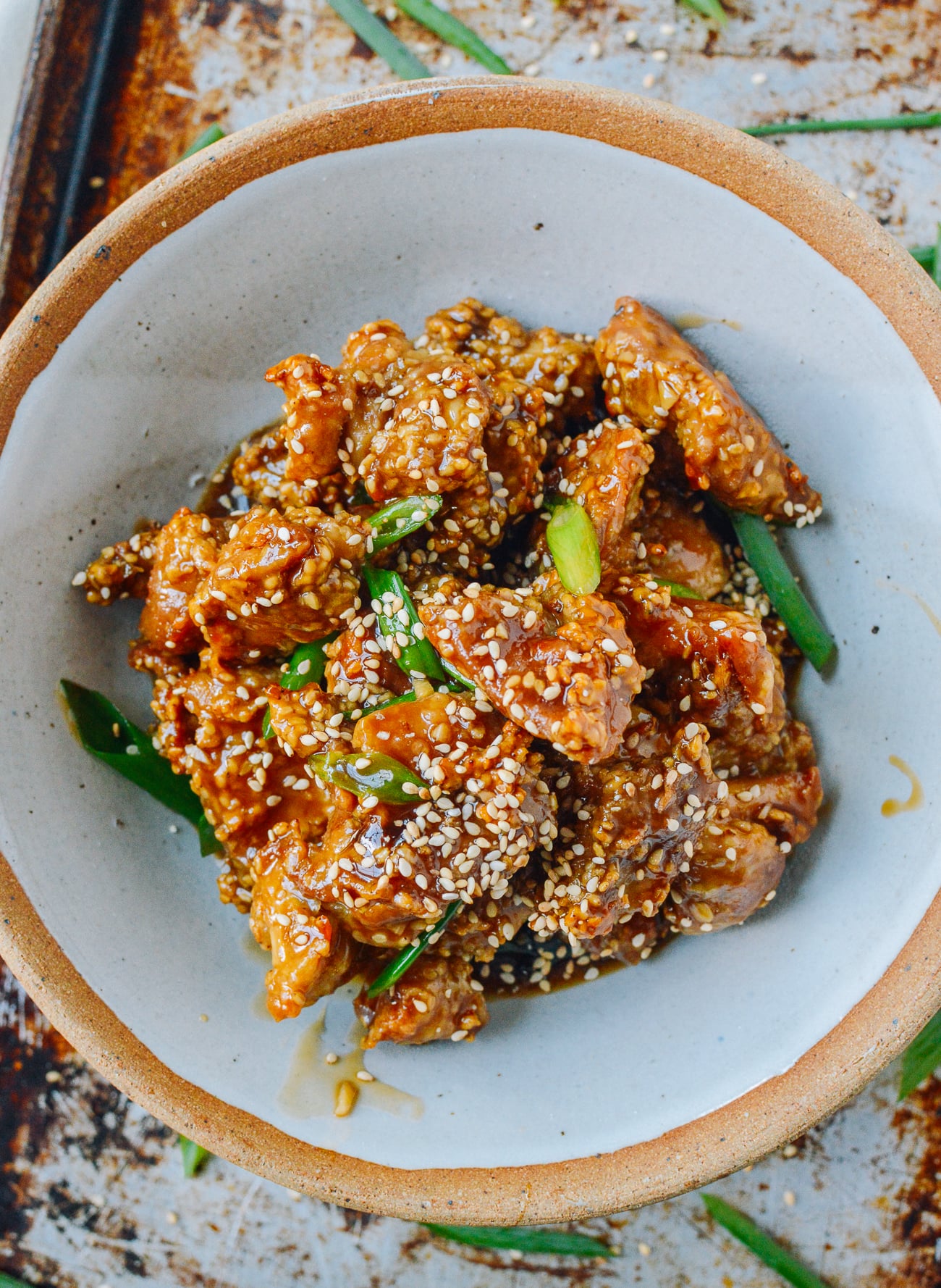 Baked Sesame Chicken