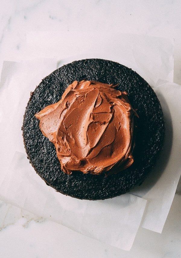 Our Favorite Chocolate Cake Recipe, by thewoksoflife.com