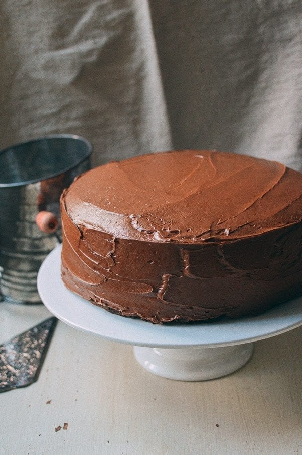 Our Favorite Chocolate Cake Recipe, by thewoksoflife.com