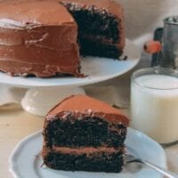 Our Favorite Chocolate Cake Recipe, by thewoksoflife.com