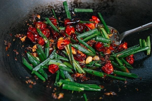 Ma La Xiang Guo (Spicy Numbing Stir-fry Pot), by thewoksoflife.com