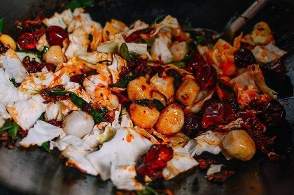 Ma La Xiang Guo (Spicy Numbing Stir-fry Pot), by thewoksoflife.com