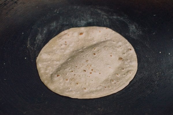 Easy Peking Duck with Homemade Mandarin Pancakes, by thewoksoflife.com