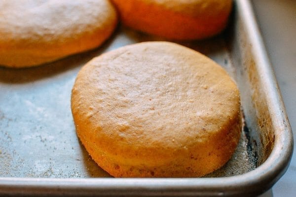 Pumpkin English Muffins, by thewoksoflife.com
