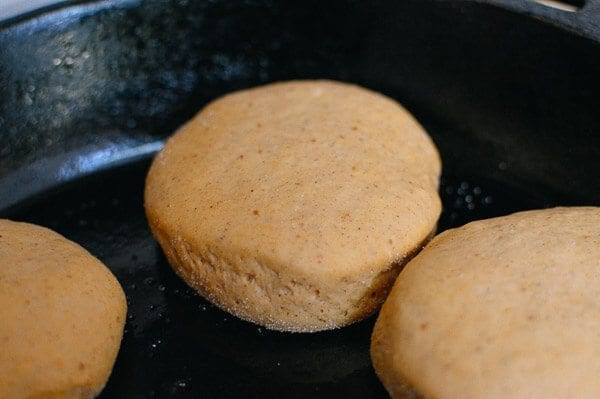 Pumpkin English Muffins, by thewoksoflife.com