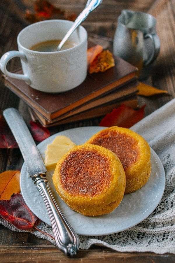 Pumpkin English Muffins