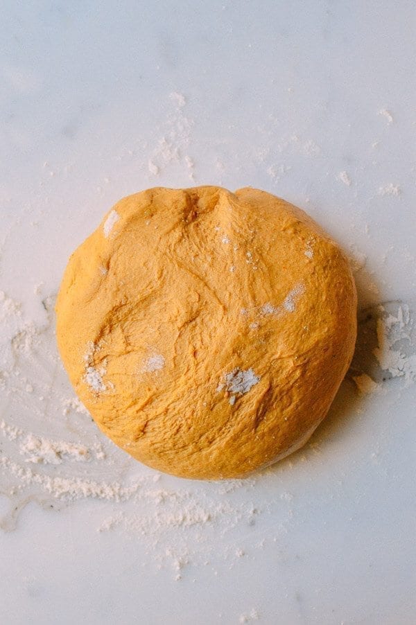 Pumpkin English Muffins, by thewoksoflife.com