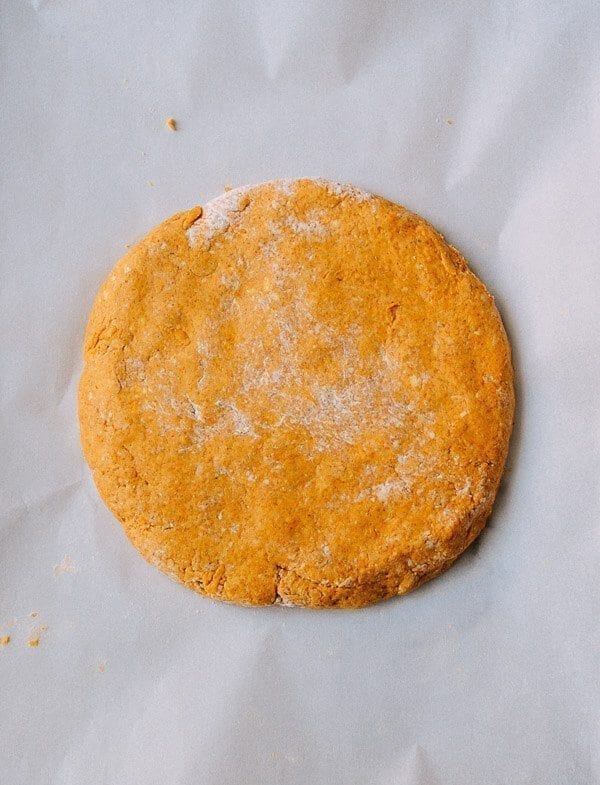 Glazed Pumpkin Scones, by thewoksoflife.com