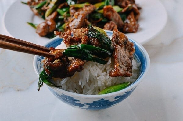 Scallion Beef Stir-fry, by thewoksoflife.com