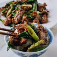 Scallion Beef Stir-fry, by thewoksoflife.com