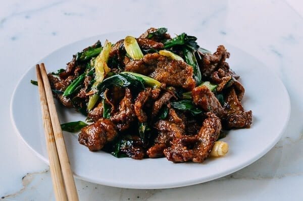Scallion Beef Stir-fry, by thewoksoflife.com