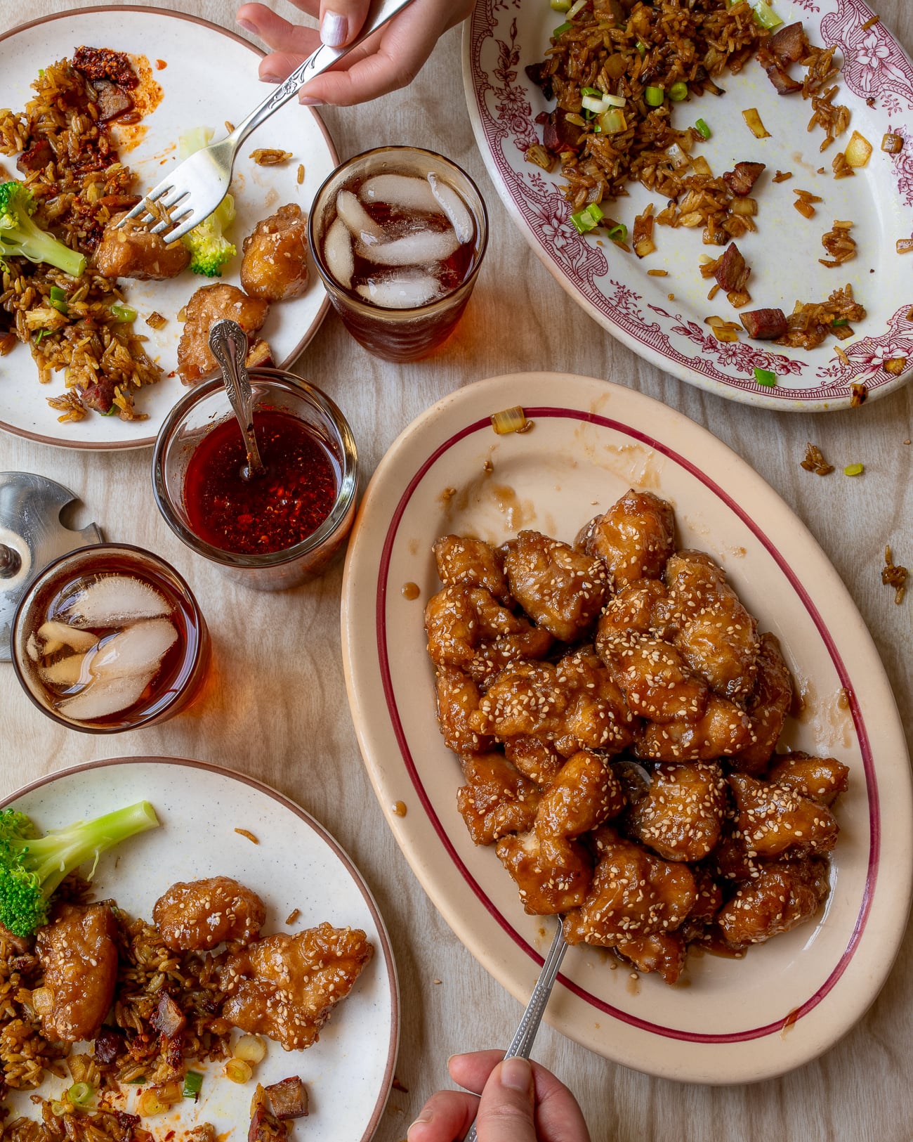 Sesame Chicken recipe from The Woks of Life Cookbook