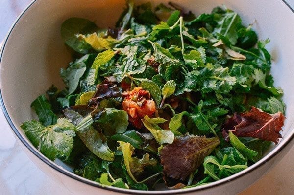 Spicy Chicken Salad, by thewoksoflife.com