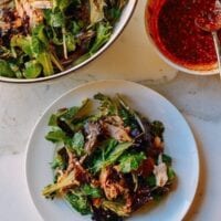 Spicy Chicken Salad, by thewoksoflife.com