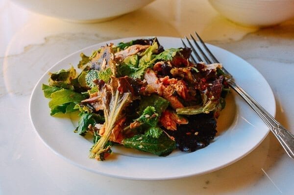 Spicy Chicken Salad, by thewoksoflife.com