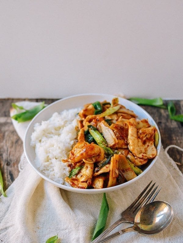 Spicy Chicken Stir-fry, by thewoksoflife.com