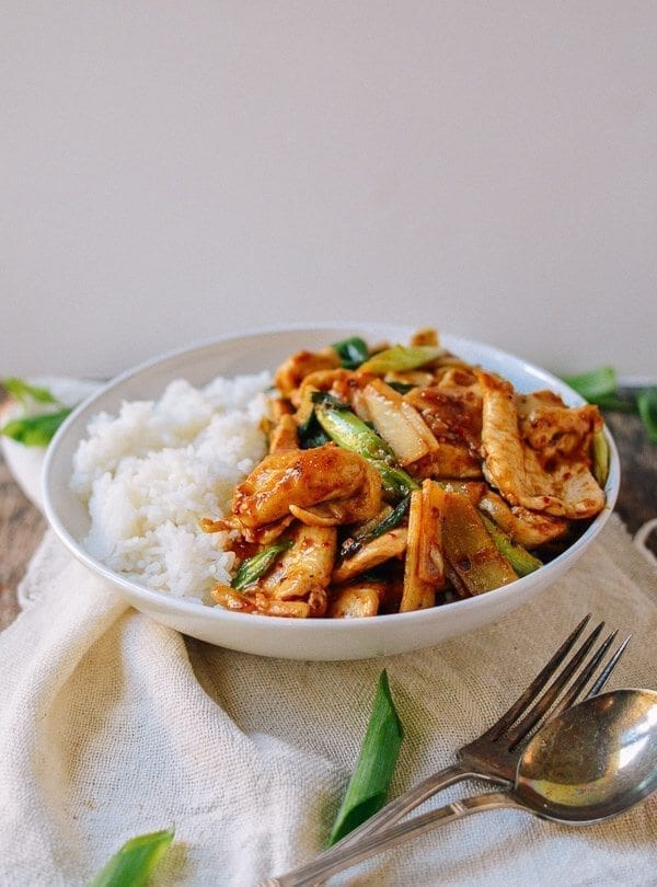 Spicy Chicken Stir-fry, by thewoksoflife.com