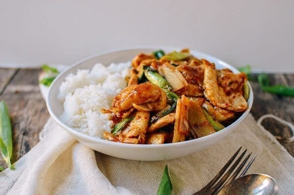 Spicy Chicken Stir-fry, by thewoksoflife.com