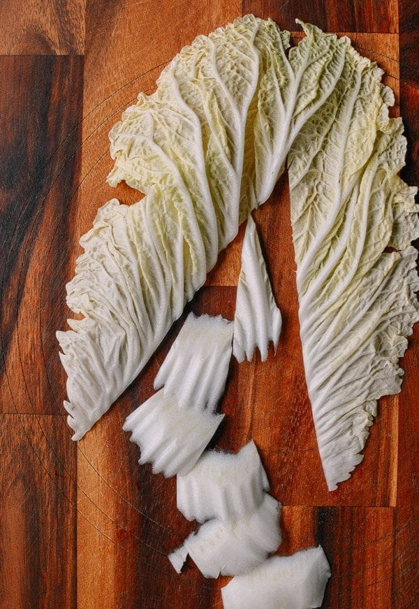 Sichuan Napa Cabbage Stir-fry (Suan La Bai Cai), by thewoksoflife.com