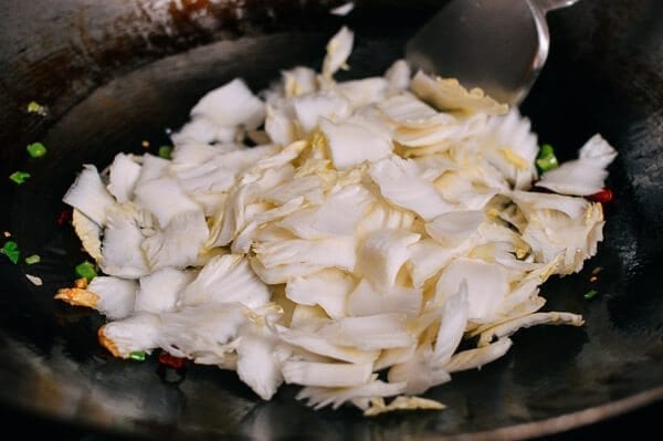 Sichuan Napa Cabbage Stir-fry (Suan La Bai Cai), by thewoksoflife.com