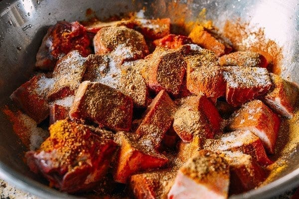 Caribbean Spiced Lamb Stew, by thewoksoflife.com