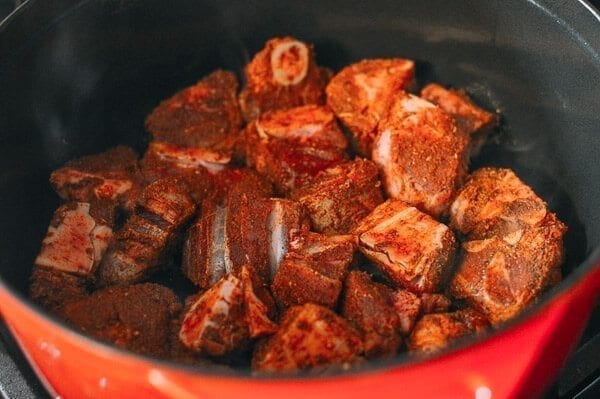 Caribbean Spiced Lamb Stew, by thewoksoflife.com