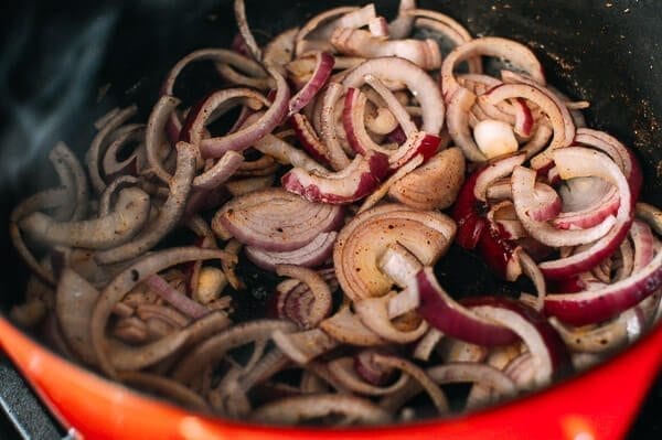 Caribbean Spiced Lamb Stew, by thewoksoflife.com