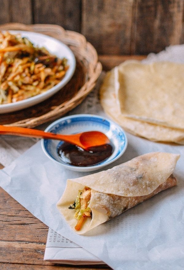 Moo Shu Chicken, by thewoksoflife.com