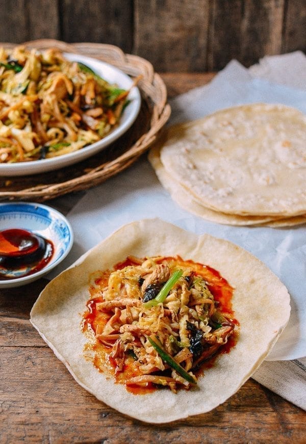 Moo Shu Chicken, by thewoksoflife.com