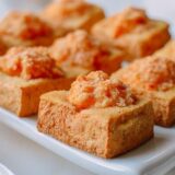 Stuffed tofu with shrimp