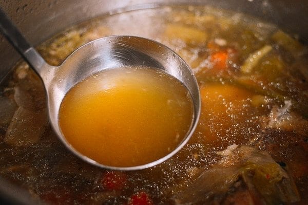 Leftover Thanksgiving Turkey Ramen, by thewoksoflife.com