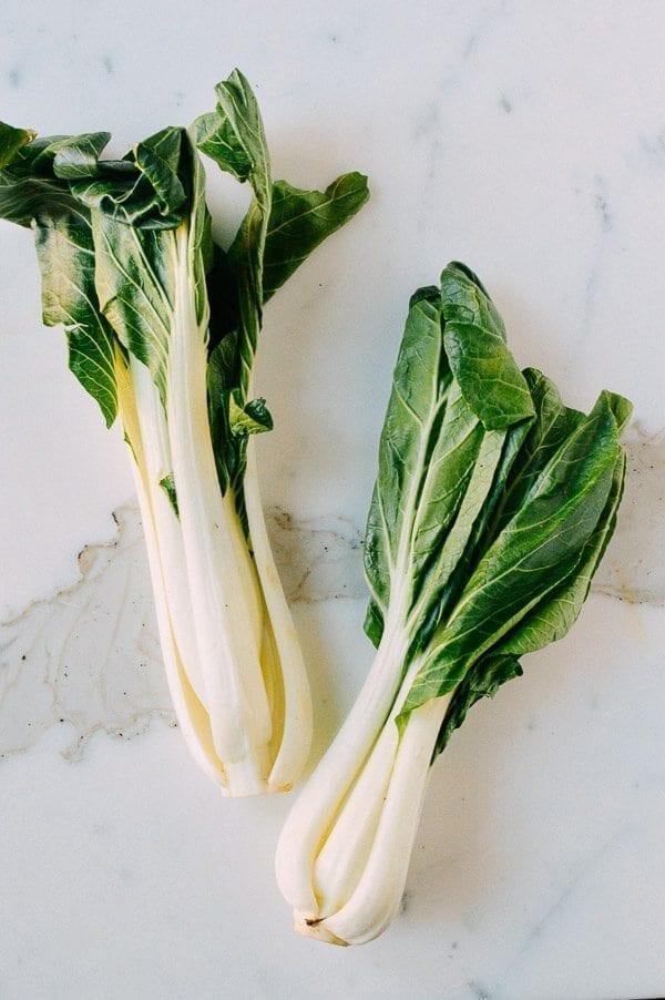 Chinese Vegetables: Leafy Greens - white bok choy, by thewoksoflife.com