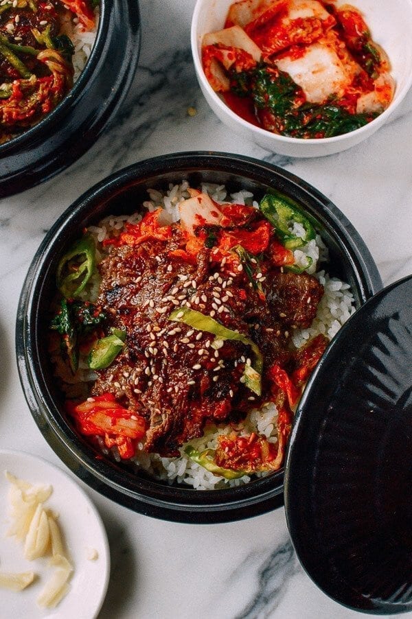 Beef Bulgogi Bowls, by thewoksoflife.com