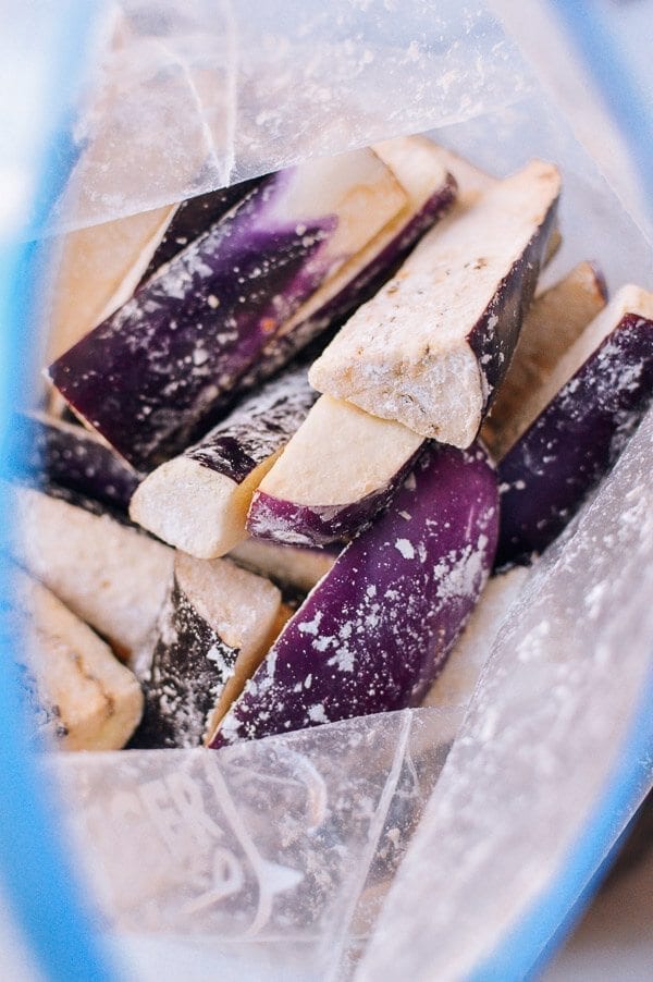 Chinese Eggplant Casserole, by thewoksoflife.com