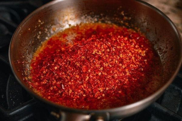 Chiu Chow Chili Sauce, by thewoksoflife.com