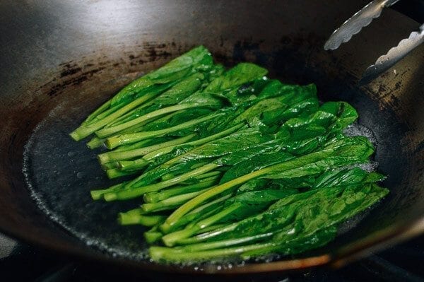 Easy Yu Choy Recipe, by thewoksoflife.com