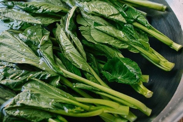 Easy Yu Choy Recipe, by thewoksoflife.com