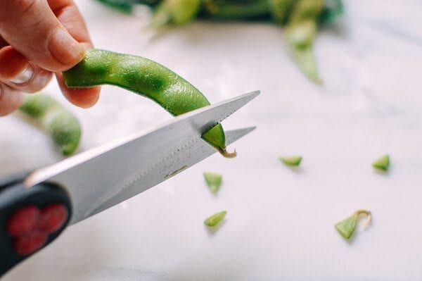 Edamame Beans, by thewoksoflife.com