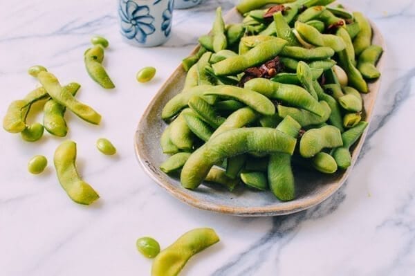 Edamame Beans, by thewoksoflife.com
