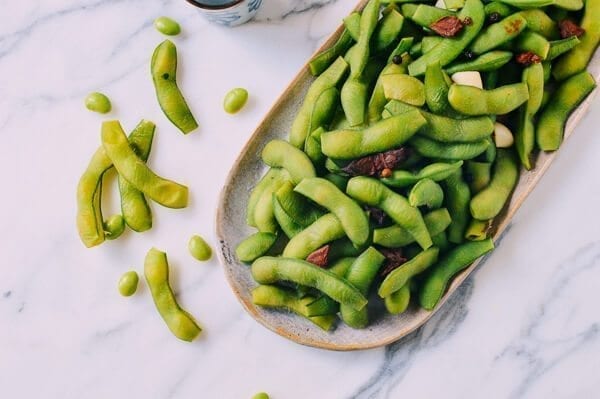 Edamame Beans, by thewoksoflife.com