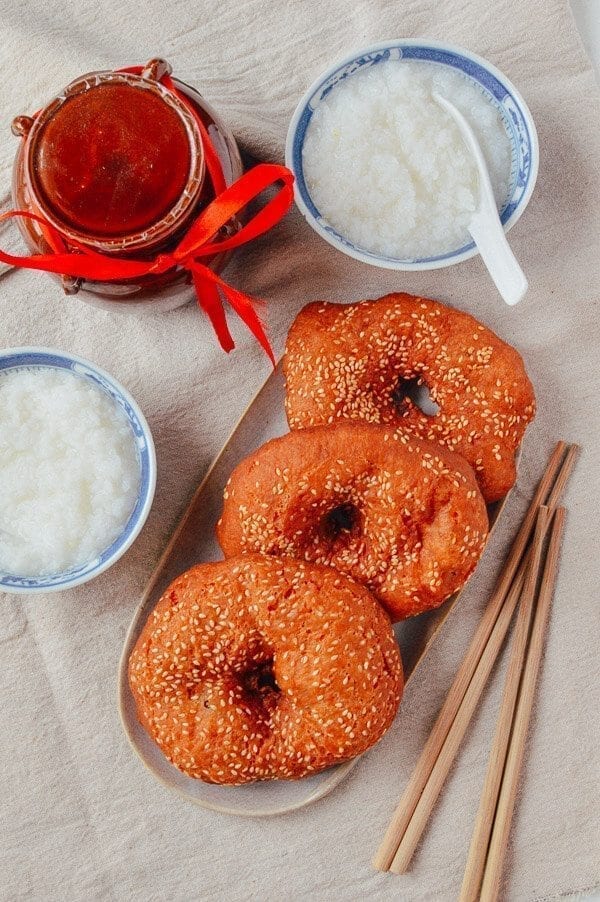 Cantonese Fried Dough (Ham Chim Peng), by thewoksoflife.com