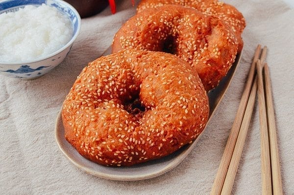 Cantonese Fried Dough (Ham Chim Peng), by thewoksoflife.com