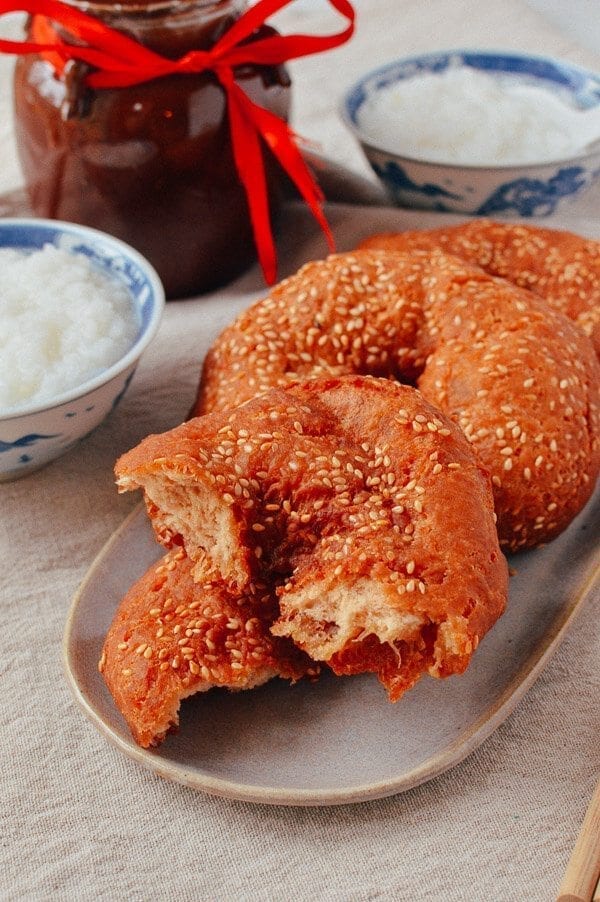 Cantonese Fried Dough (Ham Chim Peng), by thewoksoflife.com