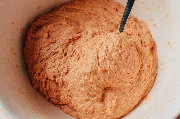 Cantonese Fried Dough (Ham Chim Peng), by thewoksoflife.com