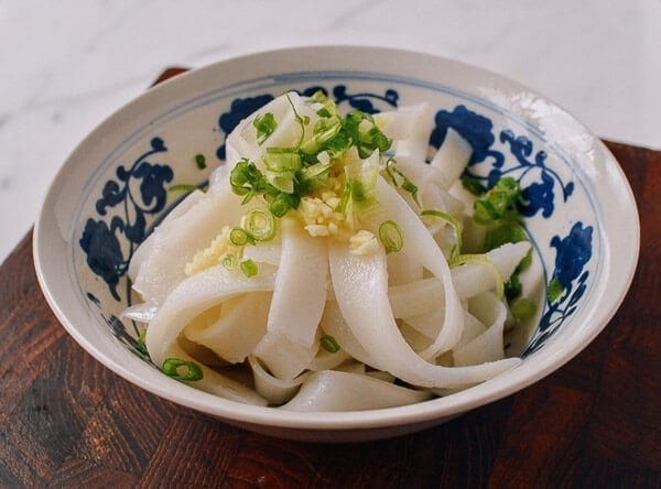 Homemade Rice Noodles, by thewoksoflife.com