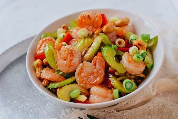 Cashew Shrimp Stir-fry, by thewoksoflife.com