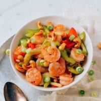 Cashew Shrimp Stir-fry, by thewoksoflife.com